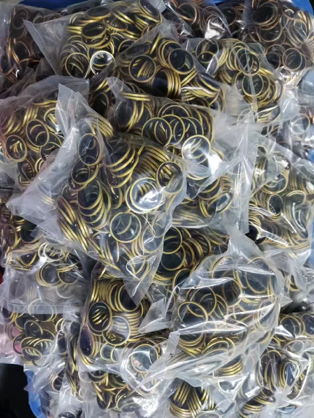 ตัวเองกลาง 304 สแตนเลส Dowty Seal Gasket NBR ยางผูกผูกผูก 3
